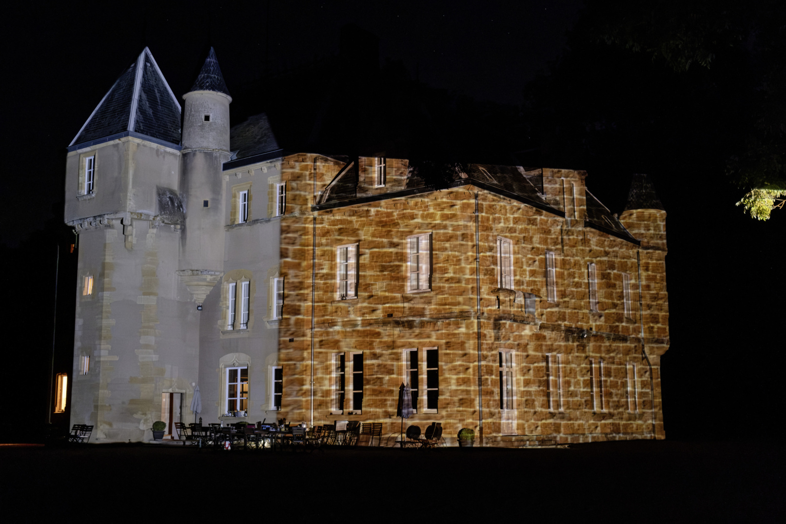 Essai du Château - Burgund - Schloss - Illumination