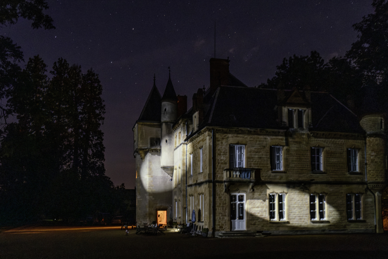 Essai du Château - Burgund - Schloss - Illumination