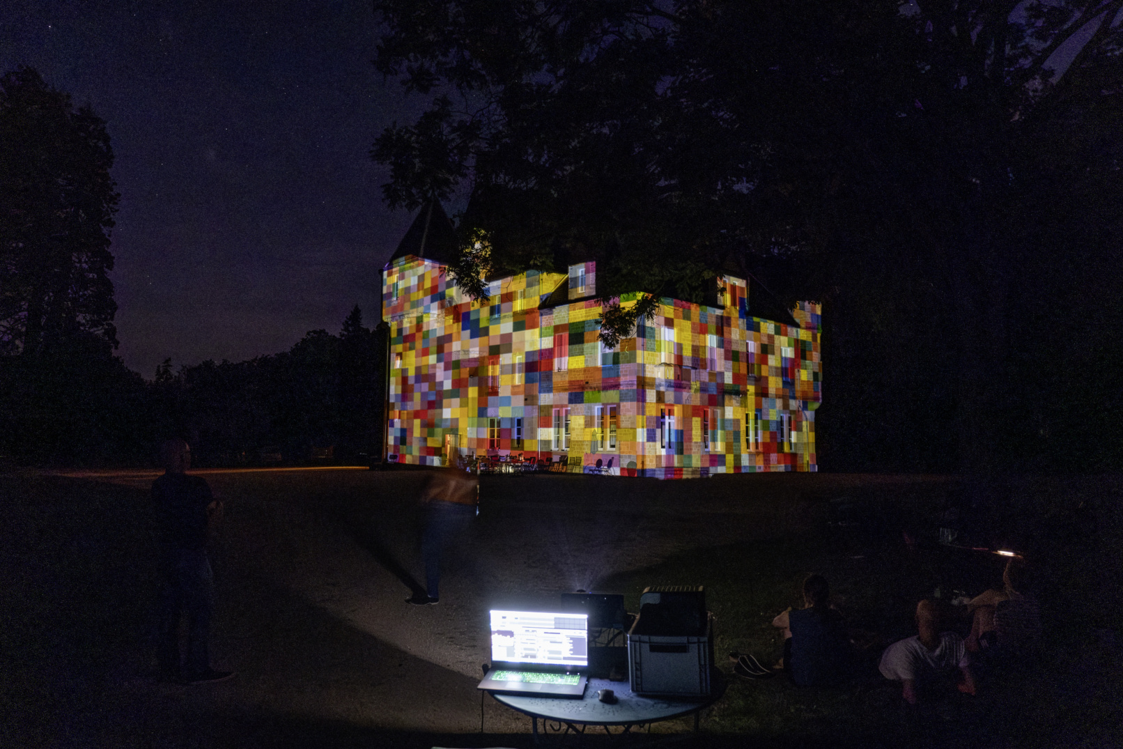 Essai du Château - Burgund - Schloss - Illumination