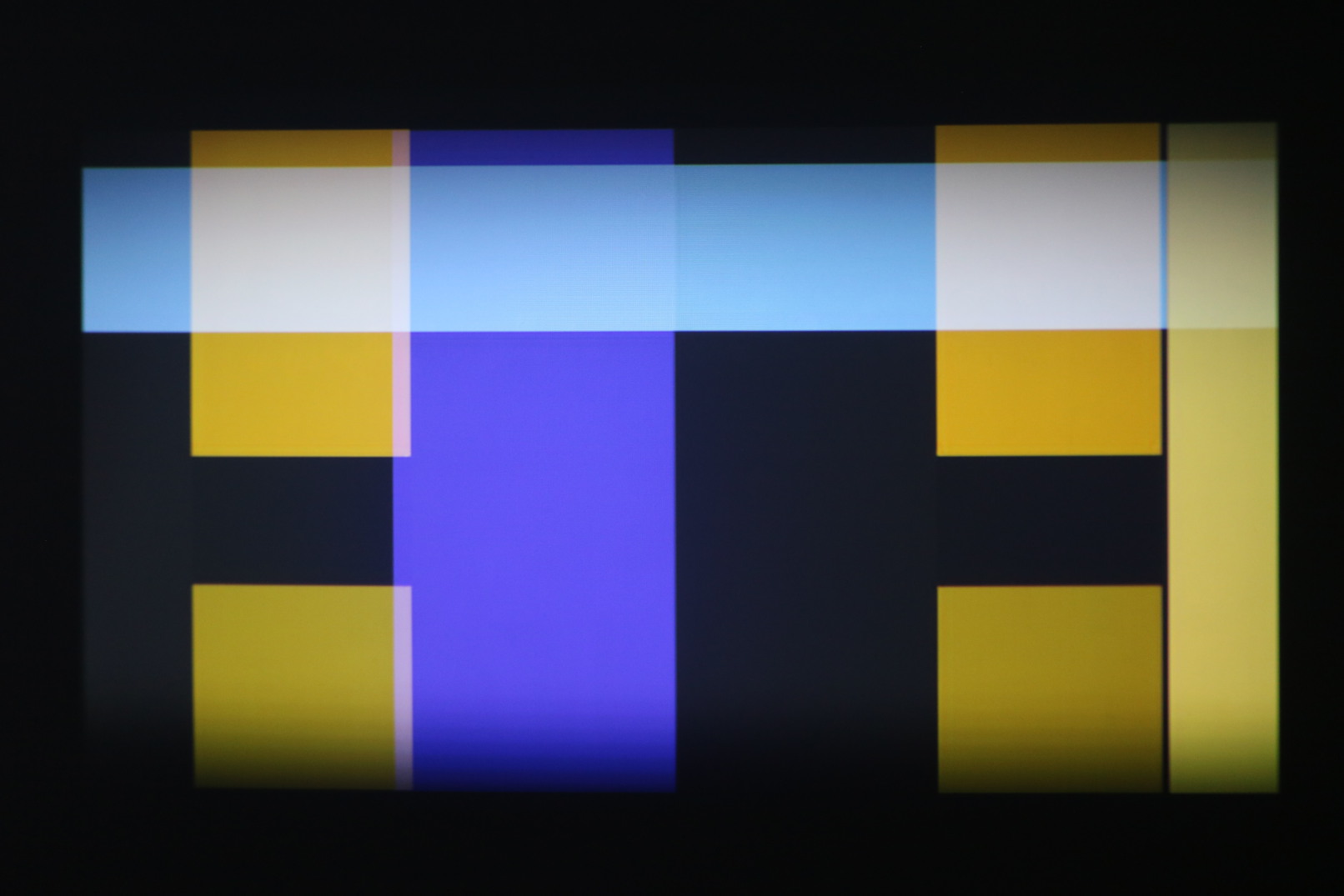 Mehr Farbe, 2017, Video-Doppelprojektion, Maße variabel, Hamburg, Landshut, Osaka, Japan