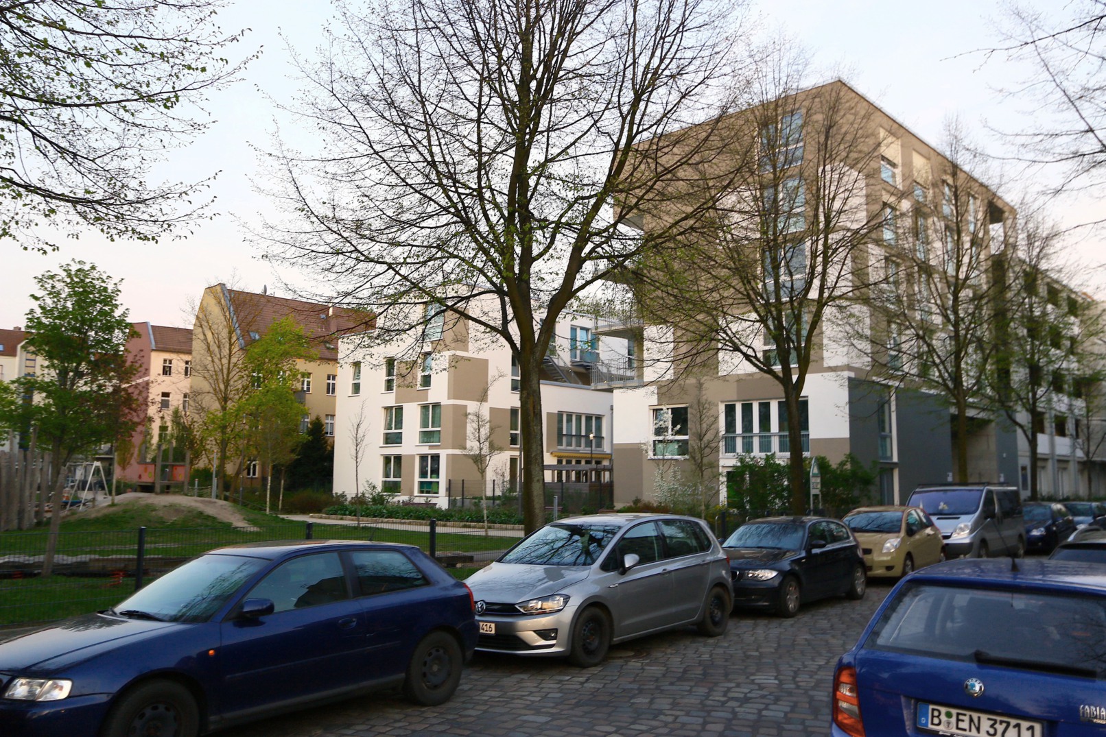 Fassadengestaltung, 2017, Wohnbebauung Wattstraße 2 - 4