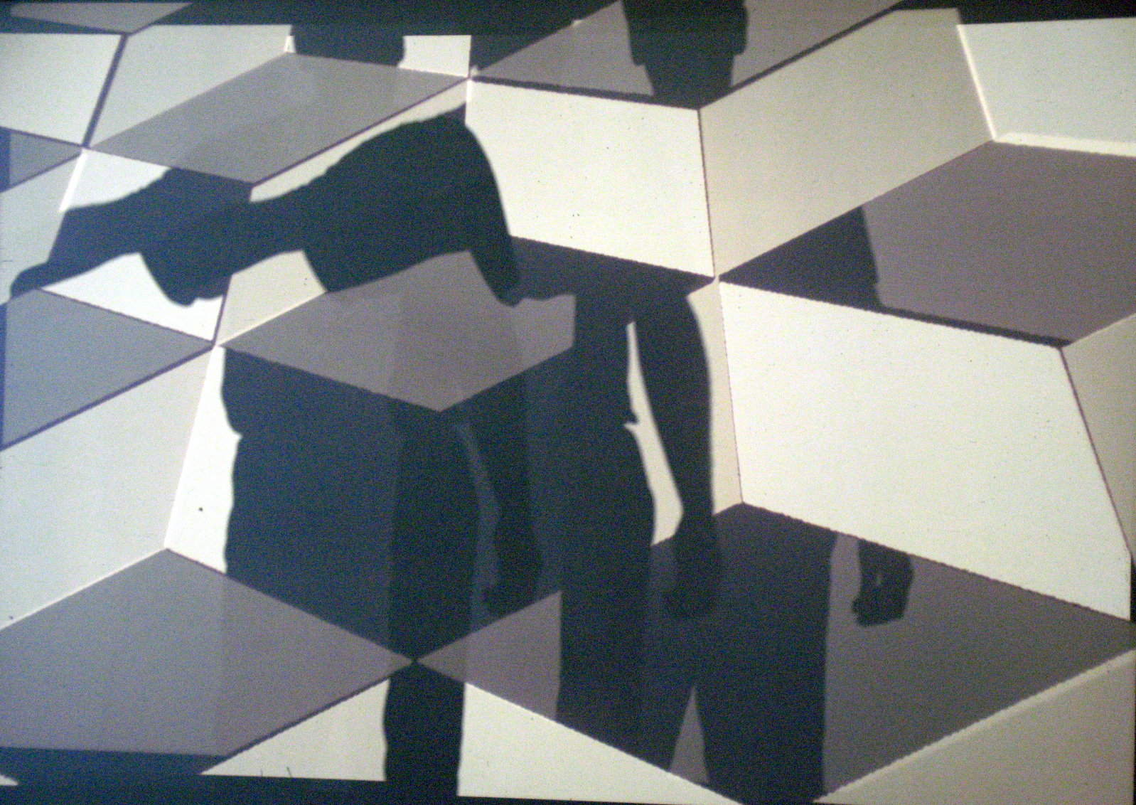 Tiles, 2008, 3 Diaprojektoren