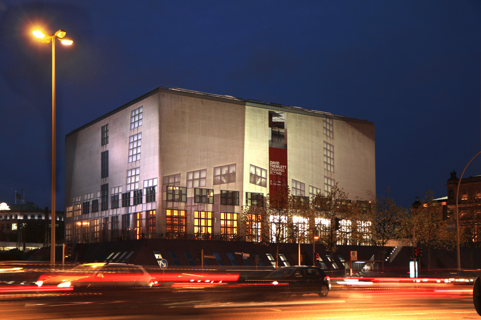 Gegenwart II, 2010, Doppelprojektion, Hamburger Kunsthalle