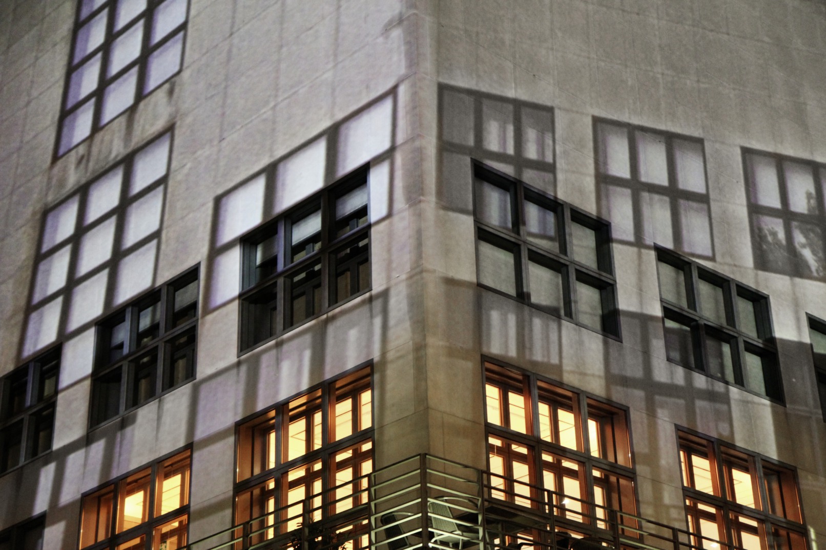 Gegenwart II, 2010, Doppelprojektion, Hamburger Kunsthalle