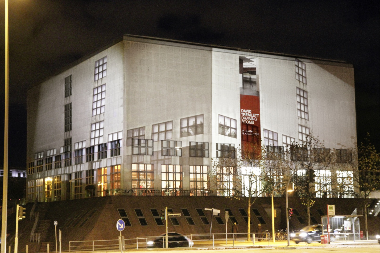 Gegenwart II, 2010, Doppelprojektion, Hamburger Kunsthalle
