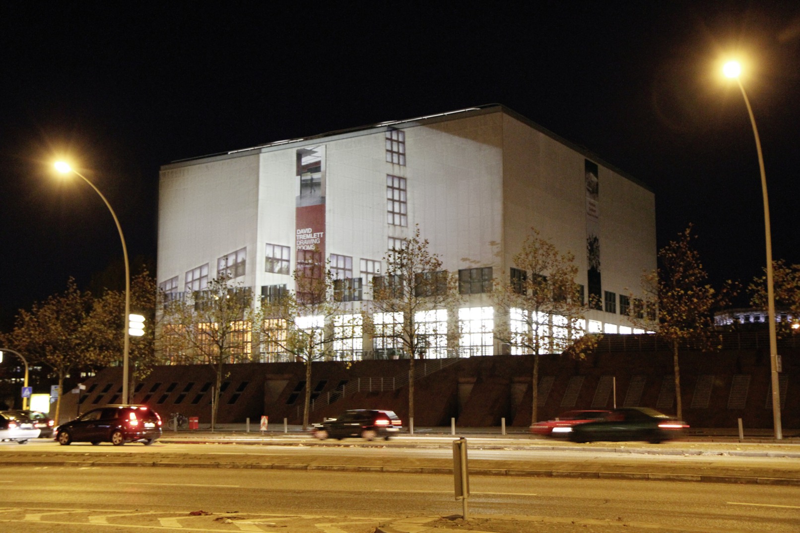 Gegenwart II, 2010, Doppelprojektion, Hamburger Kunsthalle