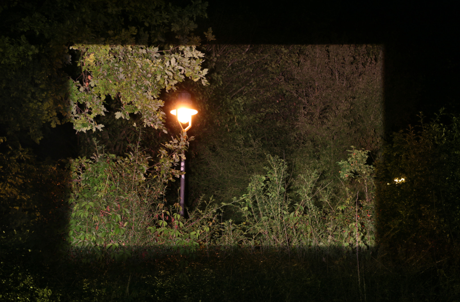 o. T., 2017, Laterne, Profiler, Licht